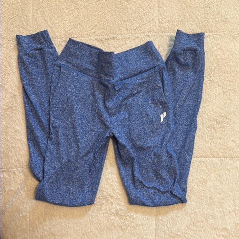 1st Phorm scrunch butt Heather blue joggers